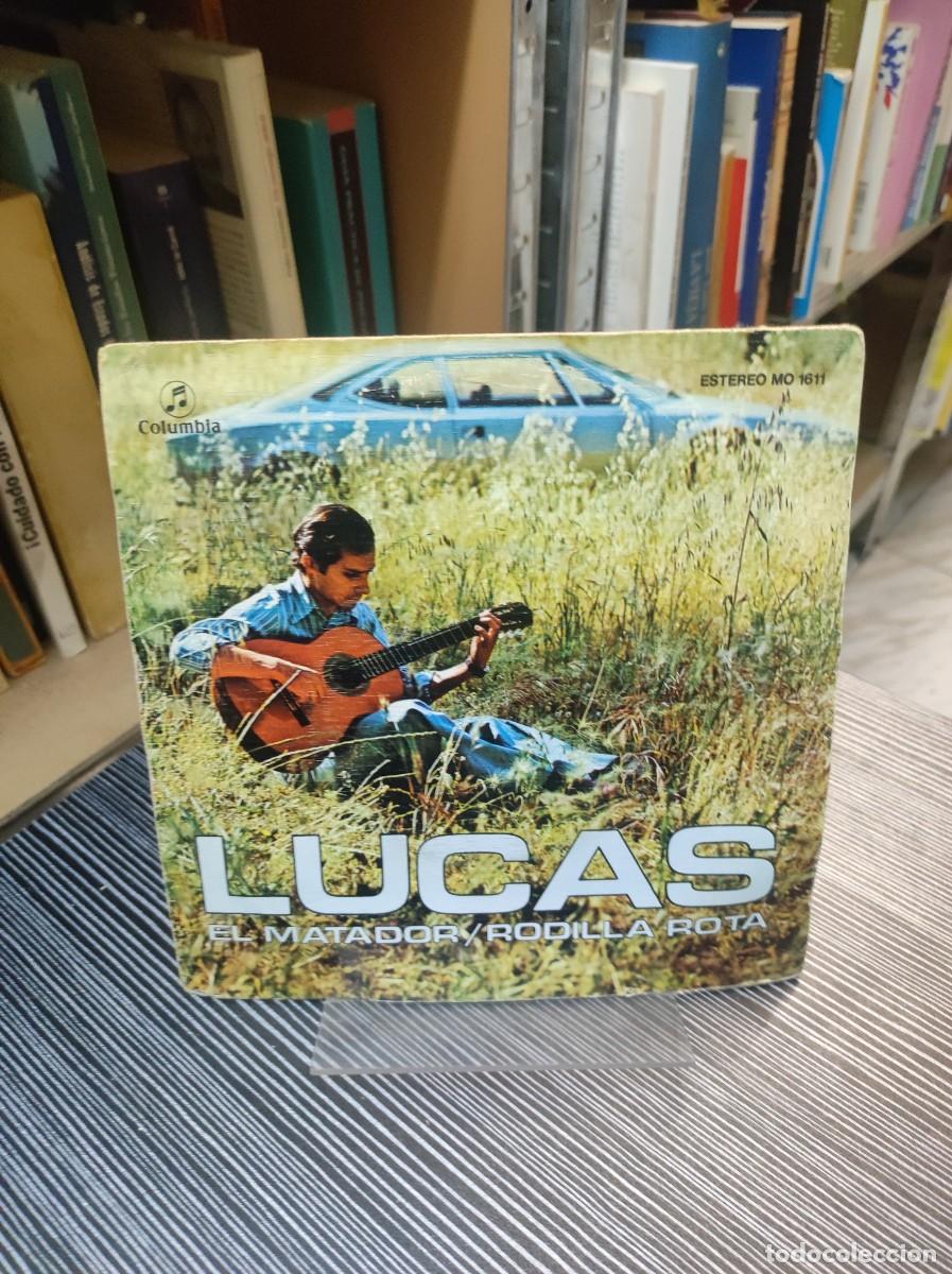 Discos de vinilo: Lucas &ndash; El Matador / Rodilla Rota - Foto 1