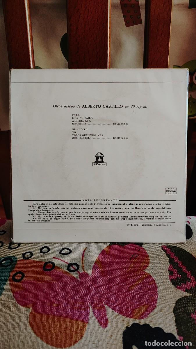 Discos de vinilo: ALBERTO CASTILLO-EP SON SUE&Ntilde;OS +3-BUEN ESTADO - Foto 2
