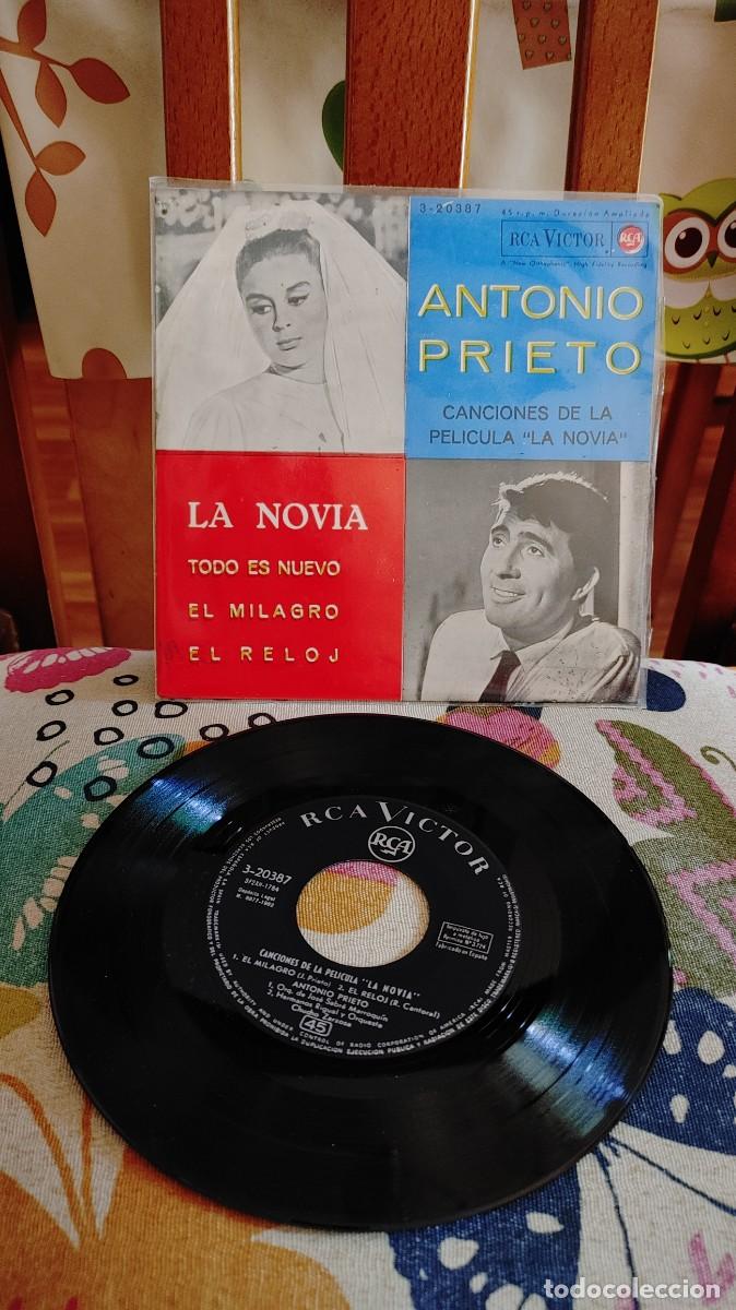 Discos de vinilo: ANTONIO PRIETO-EP LA NOVIA +3 - Foto 1