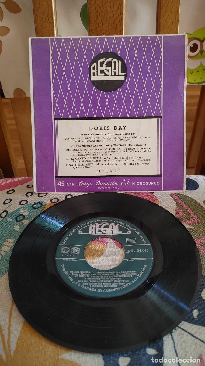 Discos de vinilo: DORIS DAY-EP ME ACOSTUMBRO A TI +3 - Foto 1