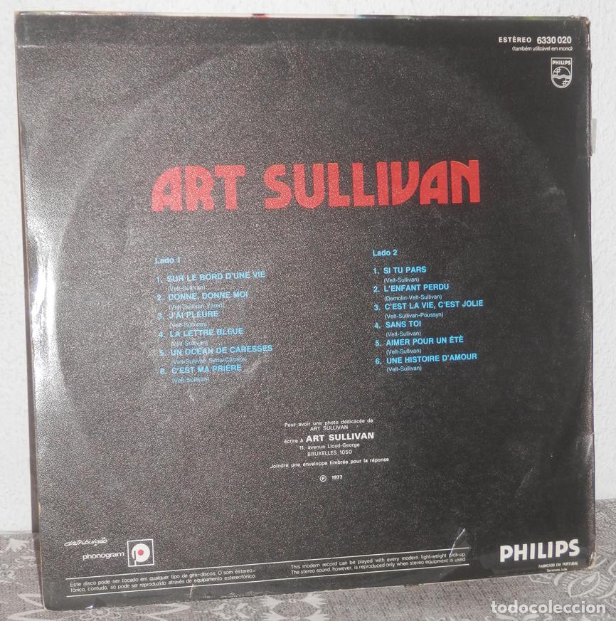 Discos de vinilo: DISCO LP DE VINILLO DE ART SULLIVAN - Foto 2