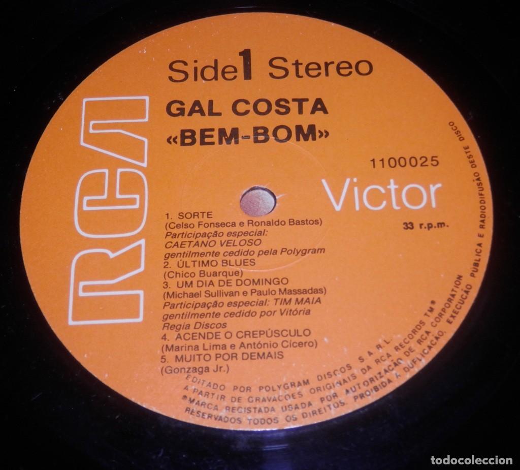 Discos de vinilo: DISCO LP DE VINILLO DE GAL COSTA - Foto 3