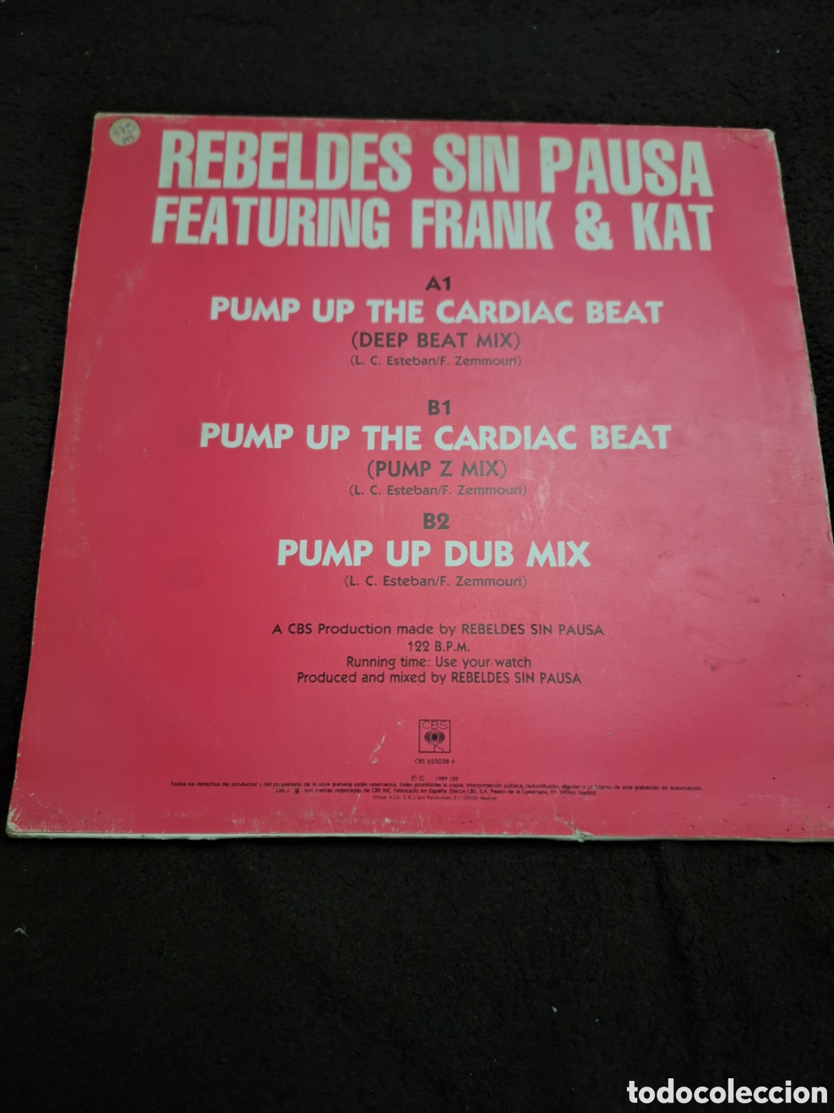 Discos de vinilo: Rebeldes sin Pausa disco vinilo - Foto 2