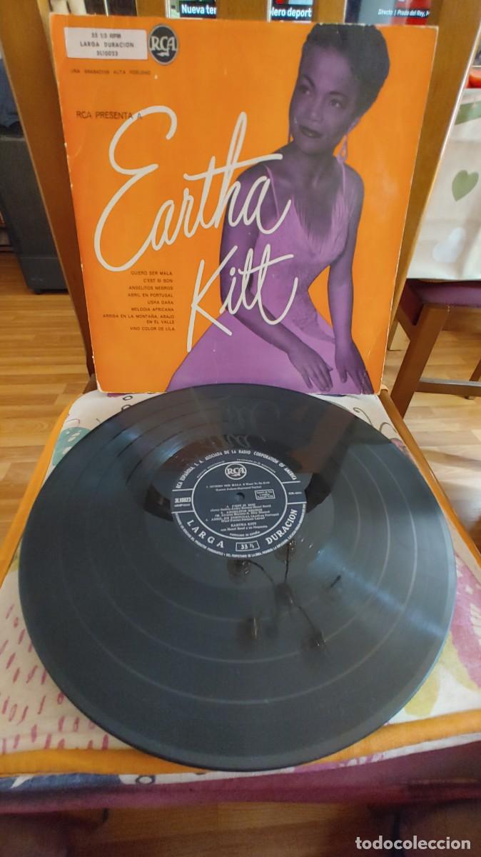 Discos de vinilo: EARTHA KITT-LP RCA PRESENTA A EARTHA KITT - Foto 1