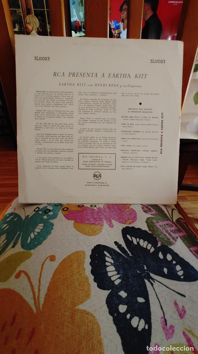 Discos de vinilo: EARTHA KITT-LP RCA PRESENTA A EARTHA KITT - Foto 2