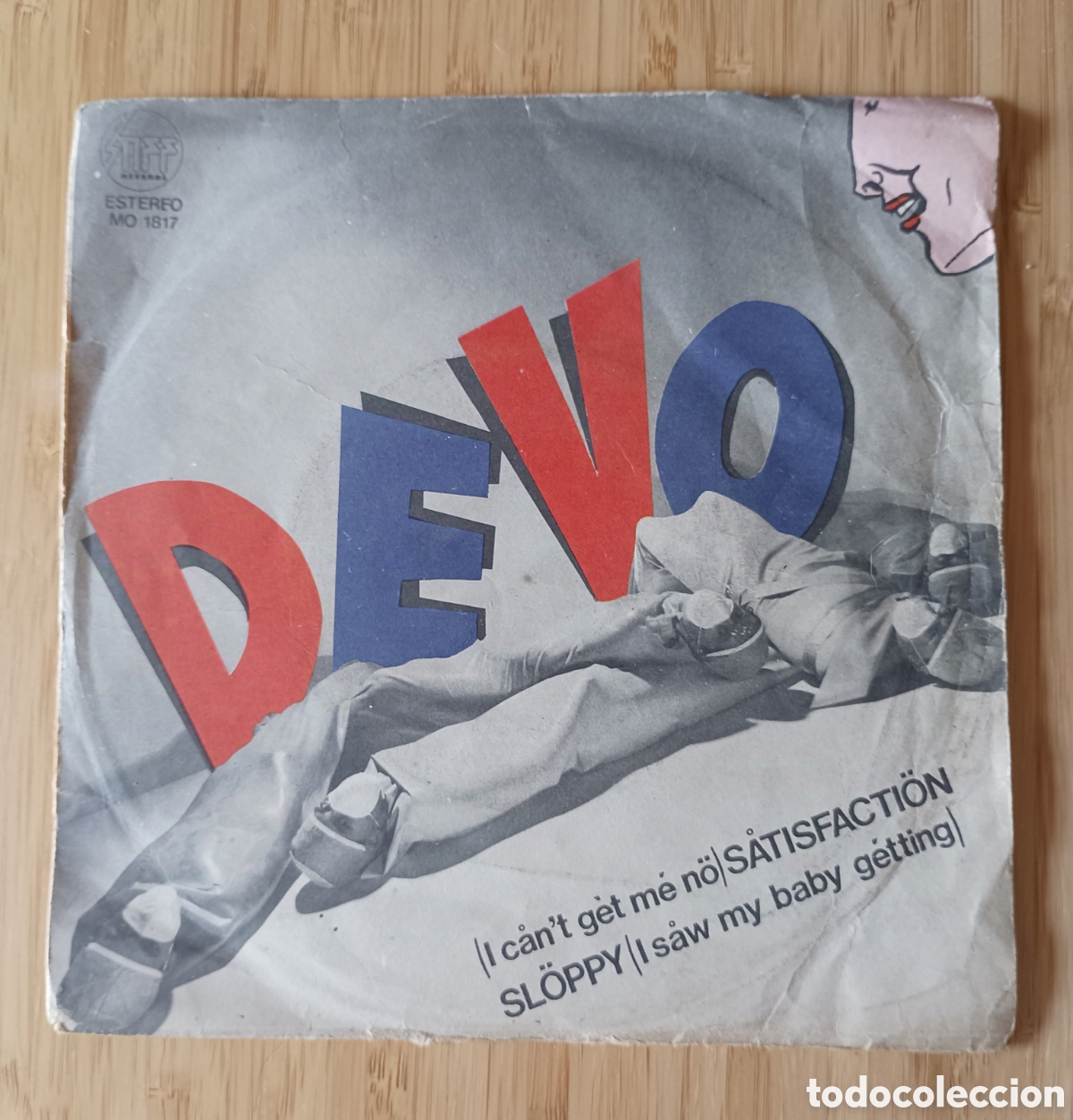 Discos de vinilo: DEVO 1978 STIFF Records Single SPAIN Cofasa. - Foto 1