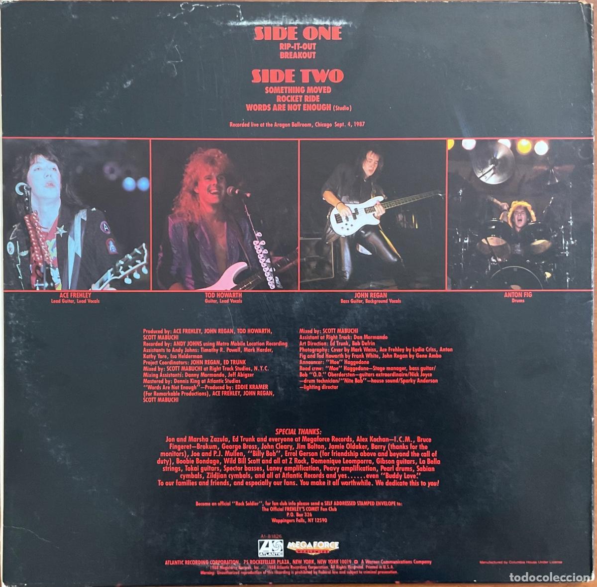 Discos de vinilo: FREHLEY&rsquo;S COMET - LIVE + 1 - Foto 2