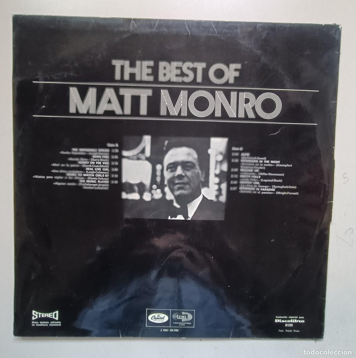 Discos de vinilo: LOTE DE 3 LPS MATT MONRO - Foto 2