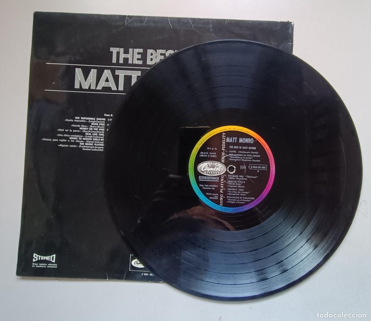 Discos de vinilo: LOTE DE 3 LPS MATT MONRO - Foto 4