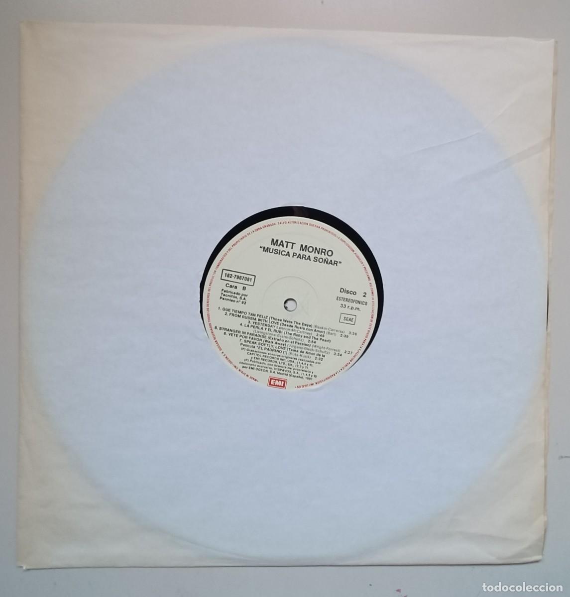 Discos de vinilo: LOTE DE 3 LPS MATT MONRO - Foto 13