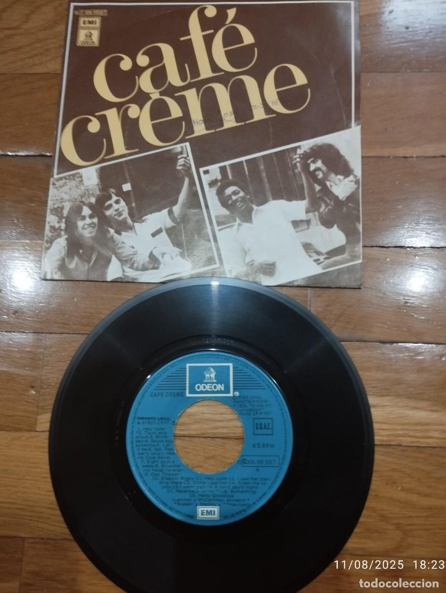 Discos de vinilo: SINGLE - CAFE CREME - UNLIMITED CITATIONS - 1977 - Foto 1