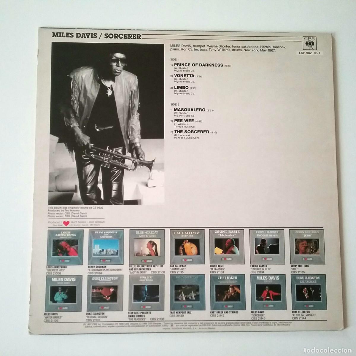 Discos de vinilo: Sorcerer - Miles Davis - Foto 2