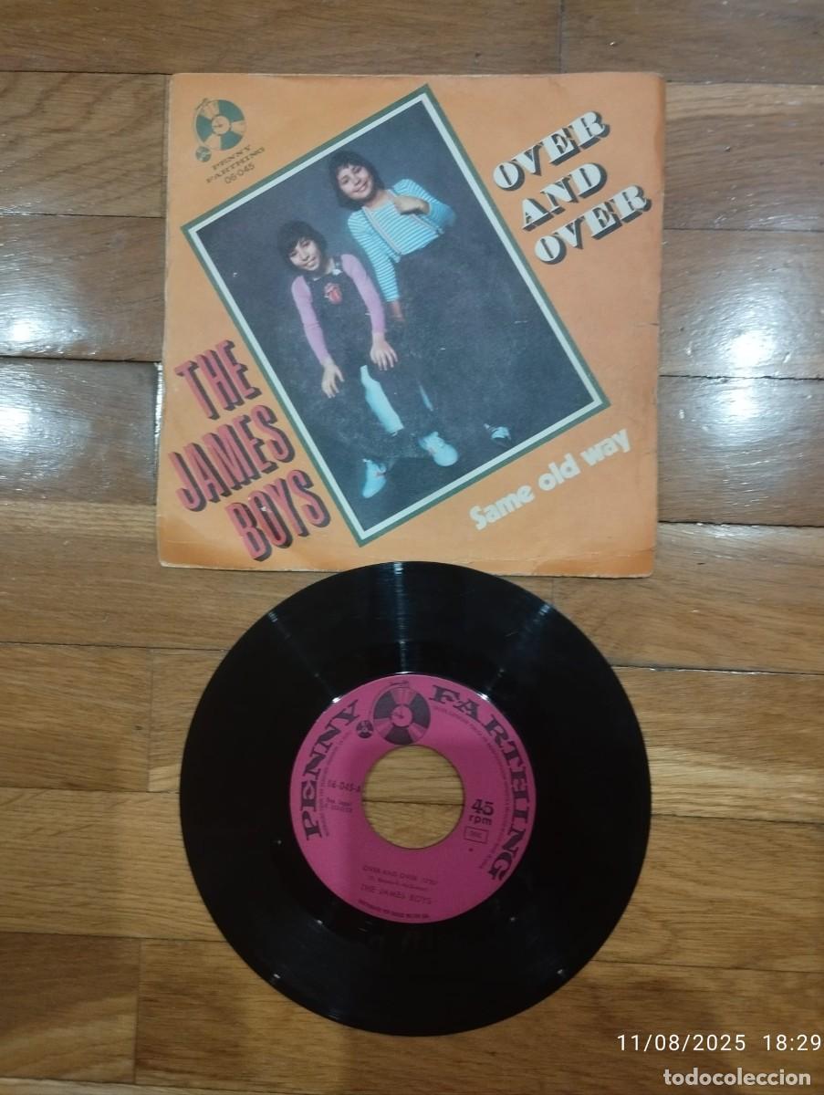Discos de vinilo: SINGLE - THE JAMES BOYS - SAME OLD WAY - 1973 - Foto 1