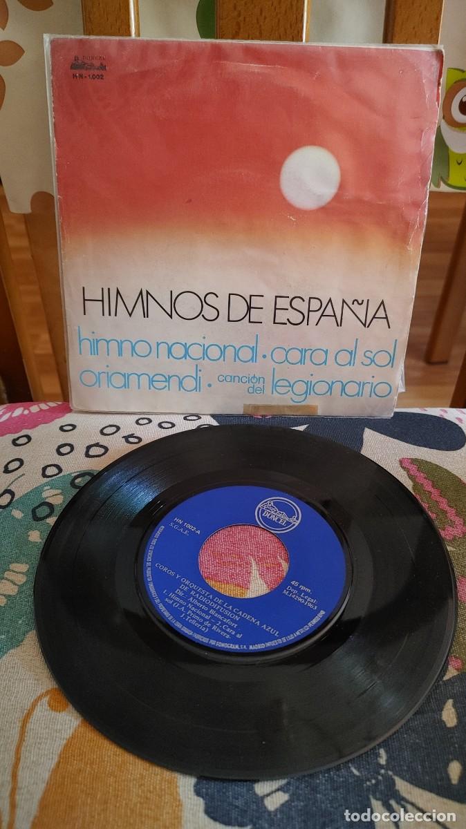 Discos de vinilo: HIMNOS DE ESPA&Ntilde;A-EP HIMNO NACIONAL +3 - Foto 1