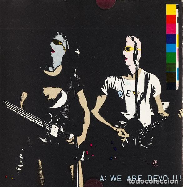 Discos de vinilo: Devo &ndash; Jocko Homo / Mongoloid - Foldout sleeve - Foto 3