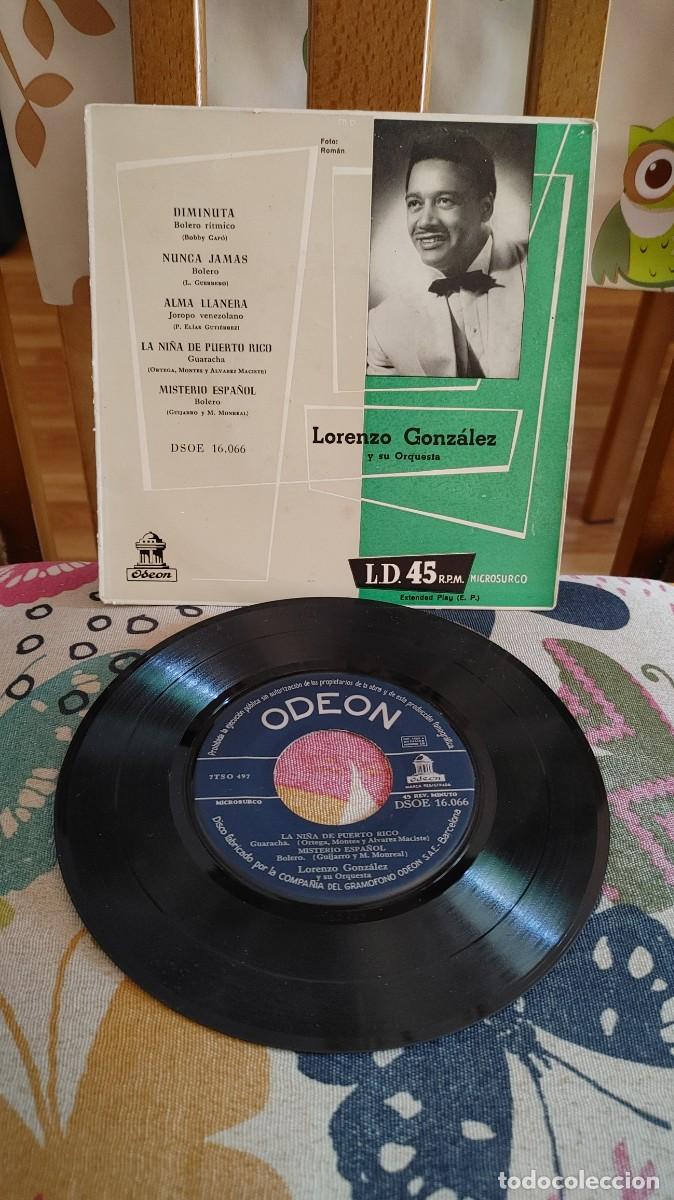 Discos de vinilo: LORENZO GONZALEZ-EP DIMINUTA +4 - Foto 1