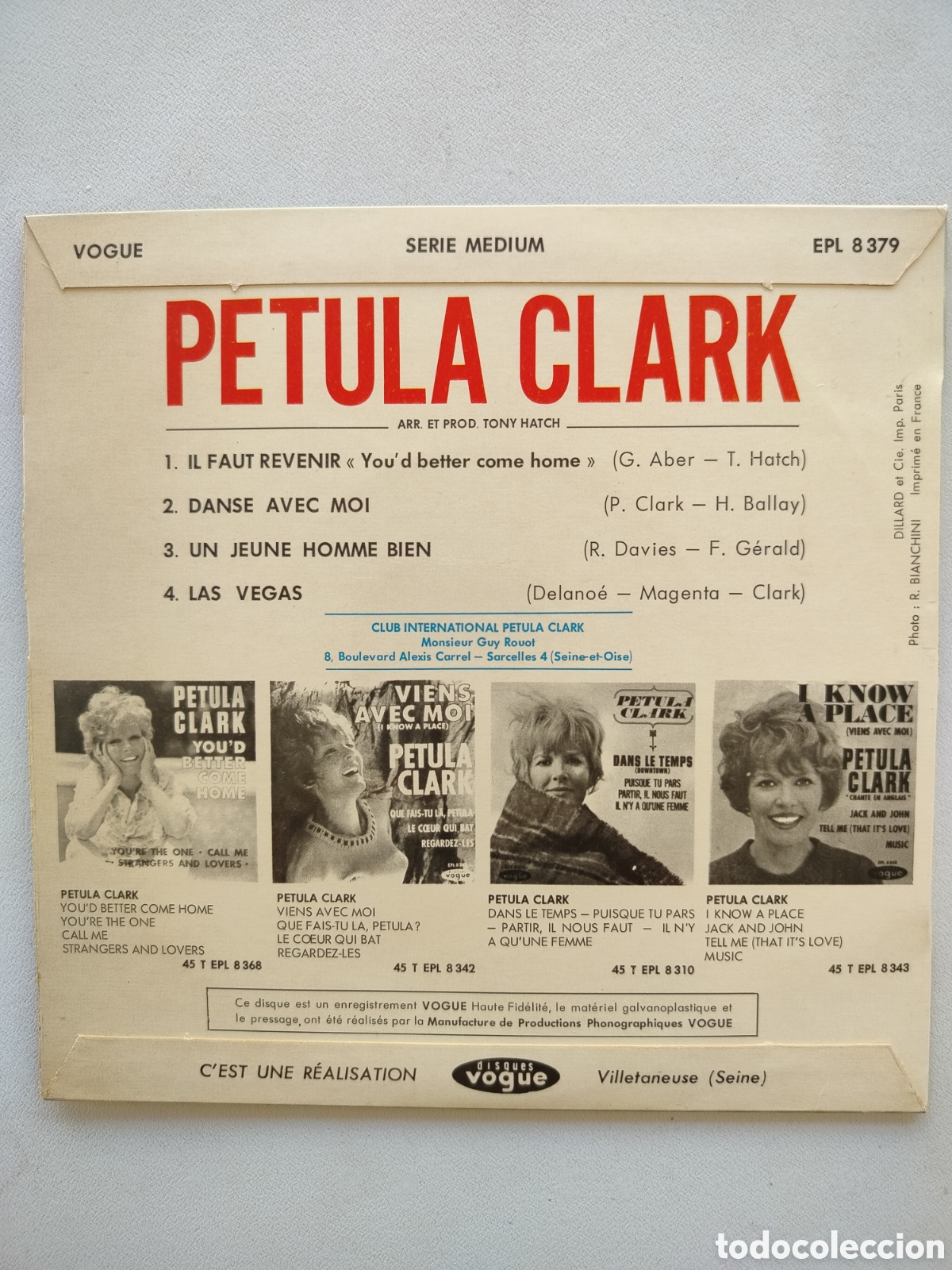 Discos de vinilo: Petula Clark EP 1965 - Foto 2