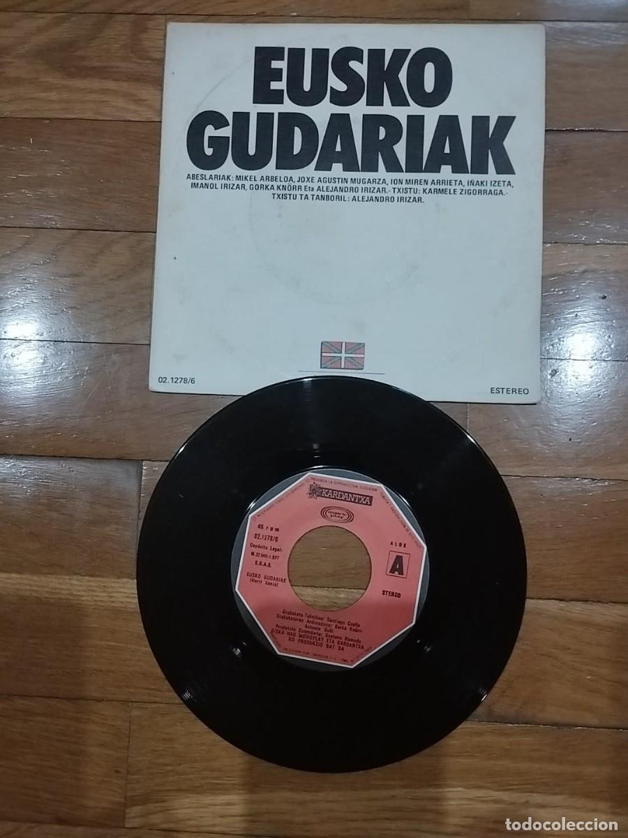 Discos de vinilo: SINGLE - EUSKO GUDARIAK - 1977 - Foto 1