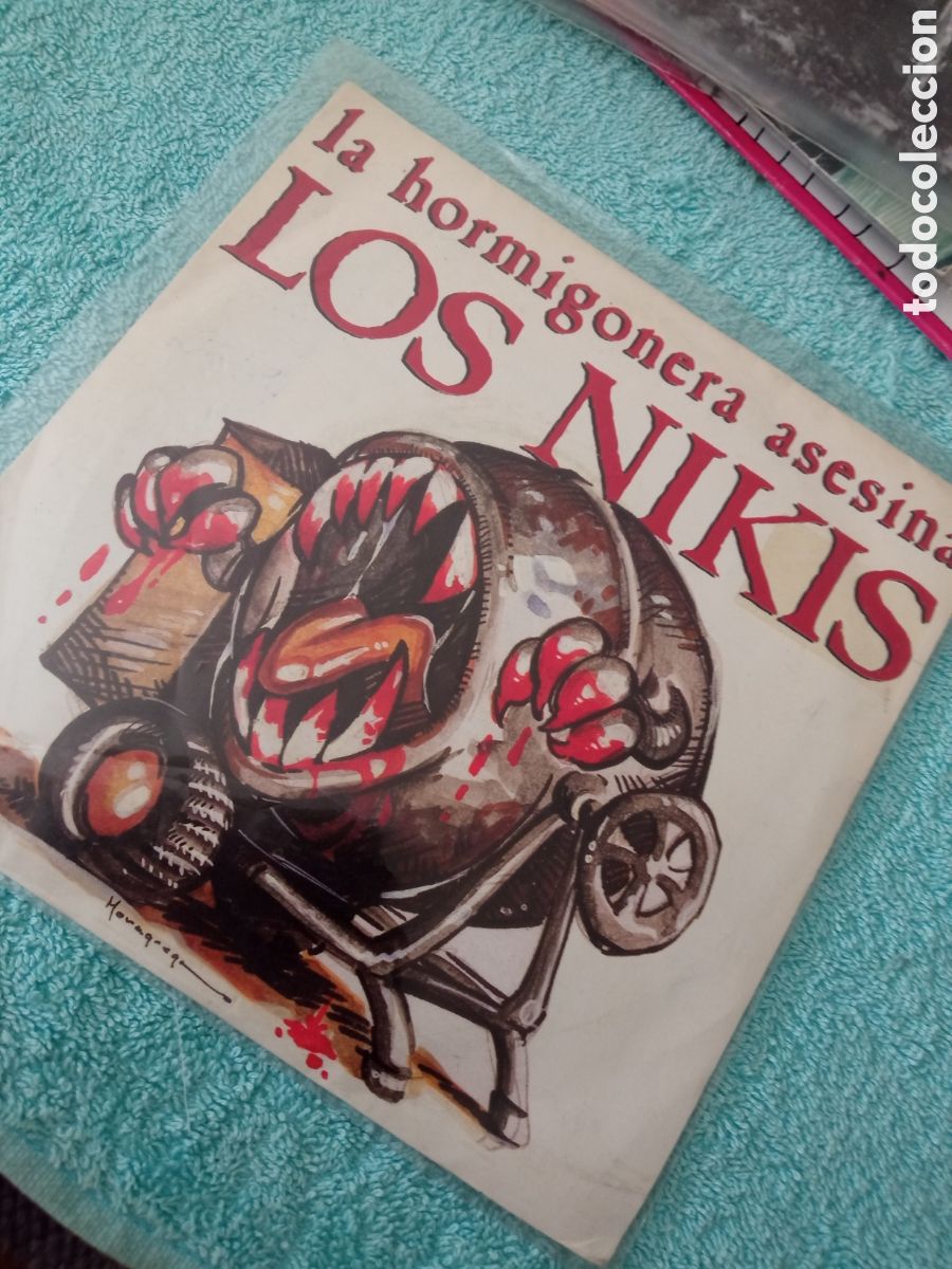 Discos de vinilo: Los Nikis La Hormigonera Asesina - Foto 1
