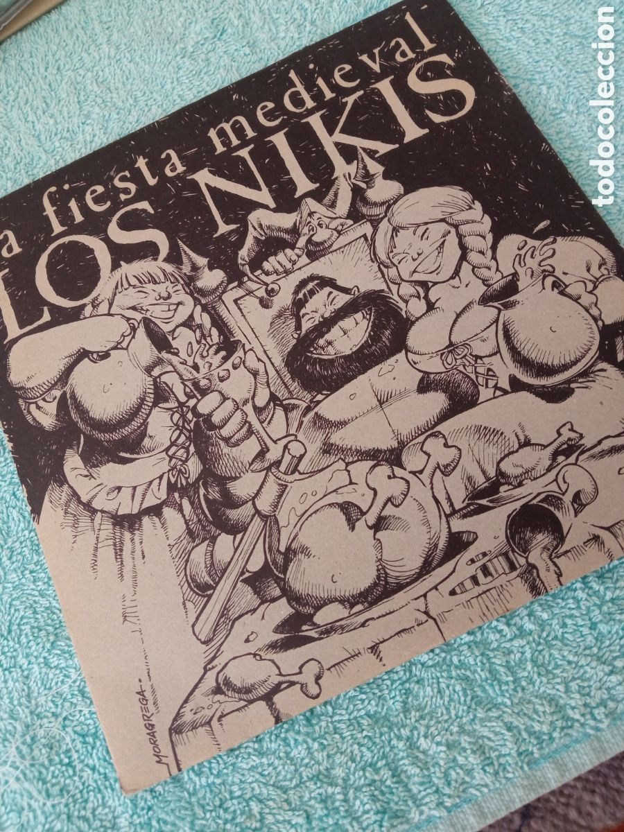 Discos de vinilo: Los Nikis La fiesta medieval - Foto 1