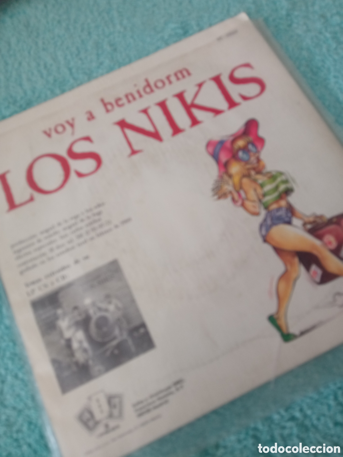 Discos de vinilo: Los Nikis No vuelvo a ir a Benidorm - Foto 2