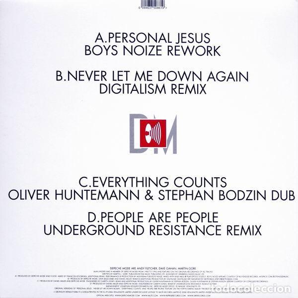 Discos de vinilo: 2 MAXI Depeche Mode &lrm;&ndash; Remixes - Foto 2