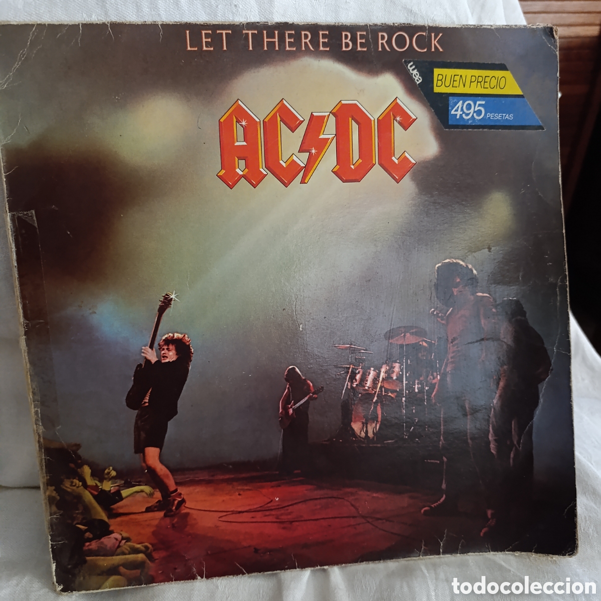Discos de vinilo: AC/DC,Let There Be Rock,a&ntilde;o 1980 - Foto 1