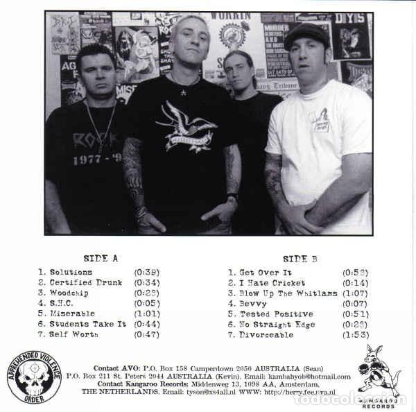 Discos de vinilo: AVO &ndash; Solutions - 7&rdquo; - 2001 - Kangaroo Record - Foto 2