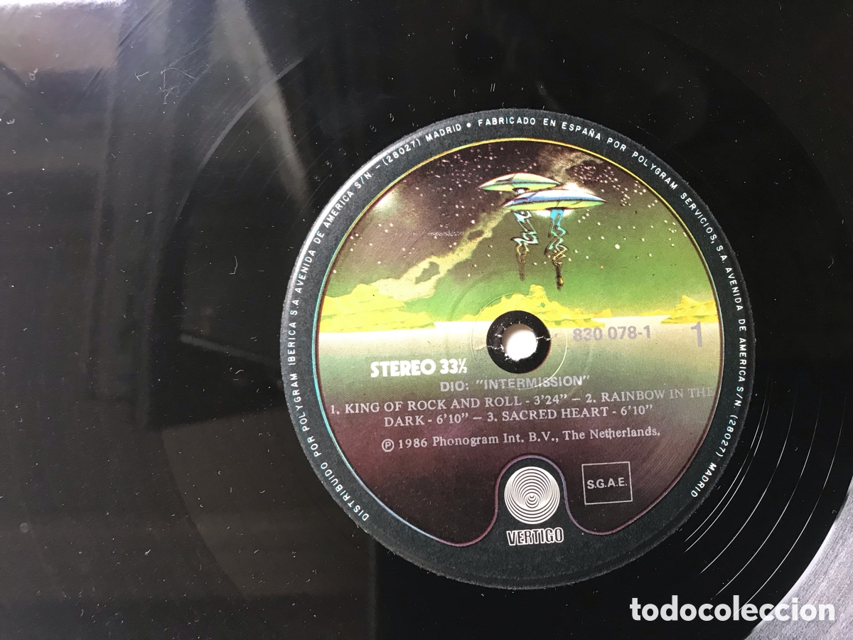 Discos de vinilo: Intermission. Dio. Vinilo - Foto 4