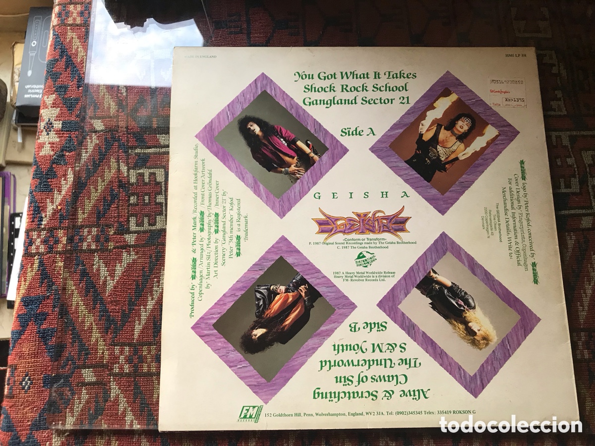 Discos de vinilo: Phantasmagoria. Geisha. - Foto 2