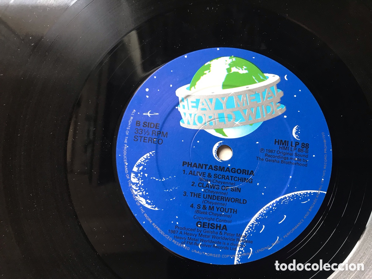 Discos de vinilo: Phantasmagoria. Geisha. - Foto 4