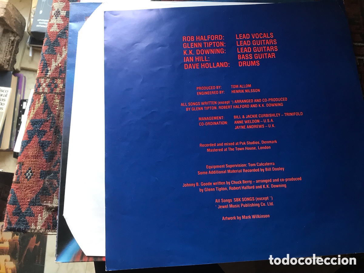 Discos de vinilo: RAM it down. Judas Priest - Foto 4