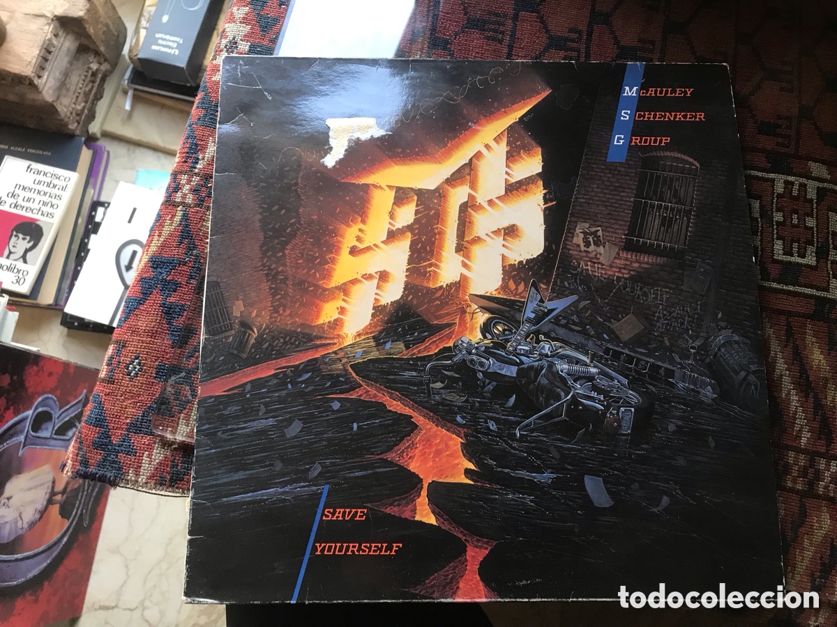 Discos de vinilo: McAuley Schenker group MSG. Save yourself - Foto 1
