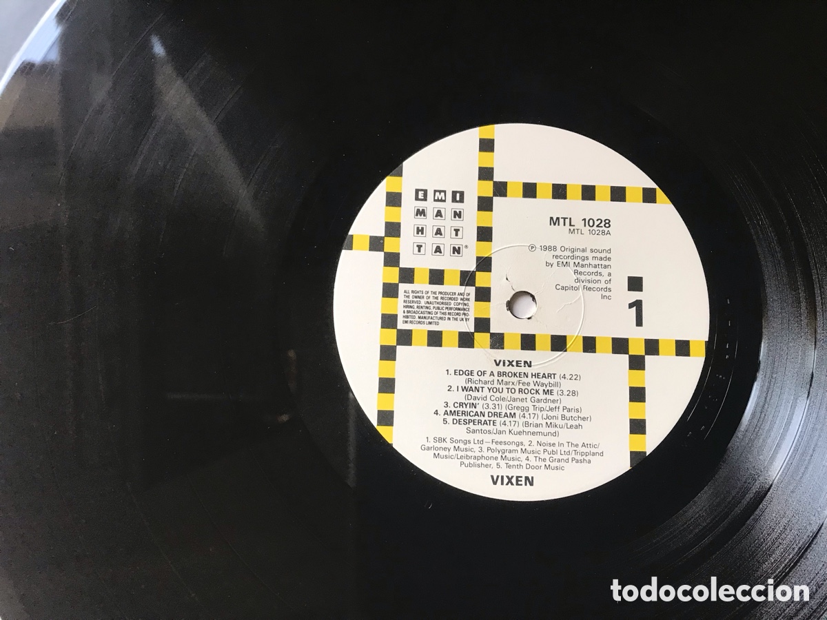 Discos de vinilo: Vixen. Vinilo Heavy rock - Foto 5