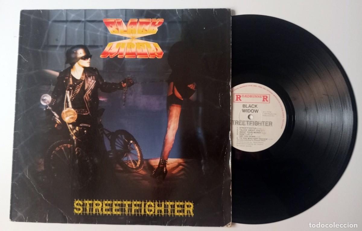 Discos de vinilo: LP BLACK WIDOW - STREETFIGHTER - Foto 3