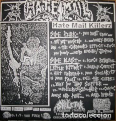 Discos de vinilo: Hate Mail Killerz &ndash; Bleeding/Jumping - EP - 7&rdquo; - 2001 - Skeletor Records &ndash; 01 - Foto 2