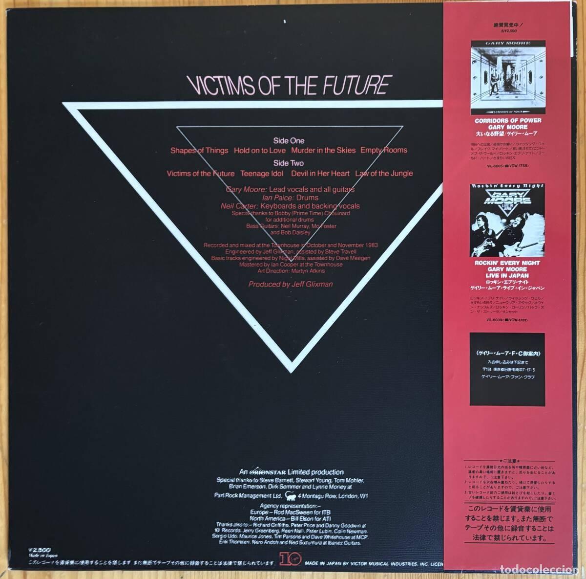 Discos de vinilo: Gary Moore &ndash; Victims Of The Future / - Foto 6
