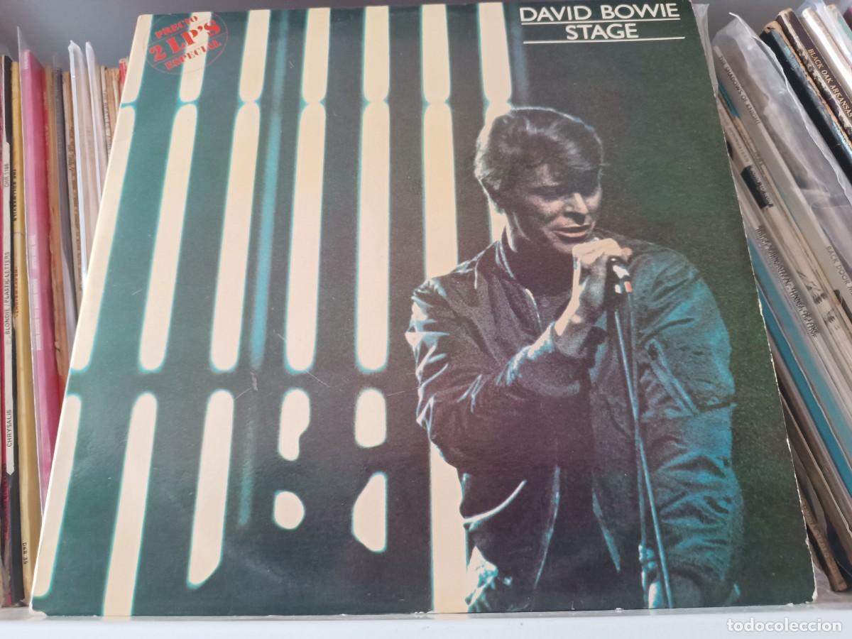 Discos de vinilo: David Bowie &lrm;&ndash; Stage - 2 lp Spain 1978 - Foto 1