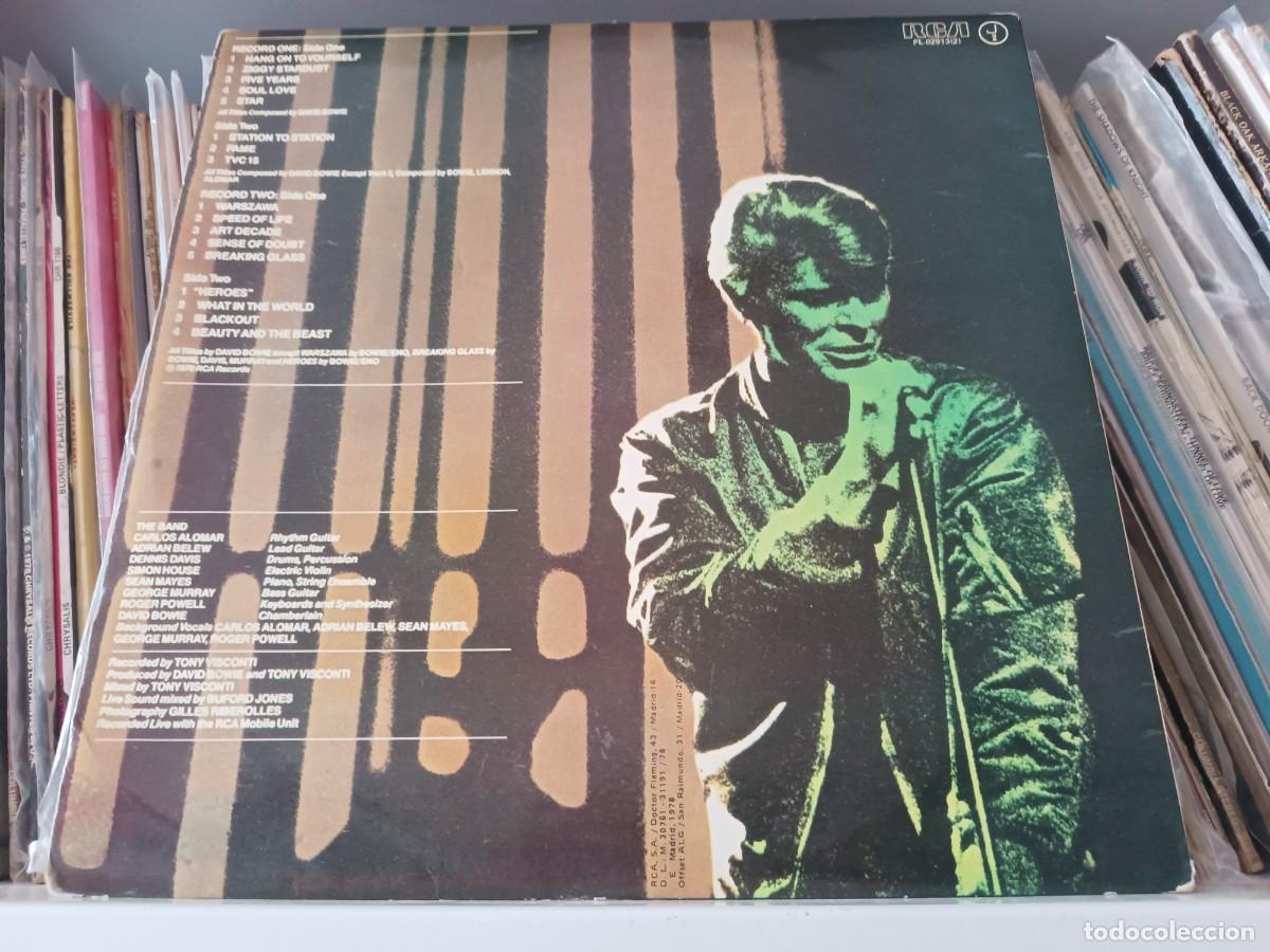 Discos de vinilo: David Bowie &lrm;&ndash; Stage - 2 lp Spain 1978 - Foto 2