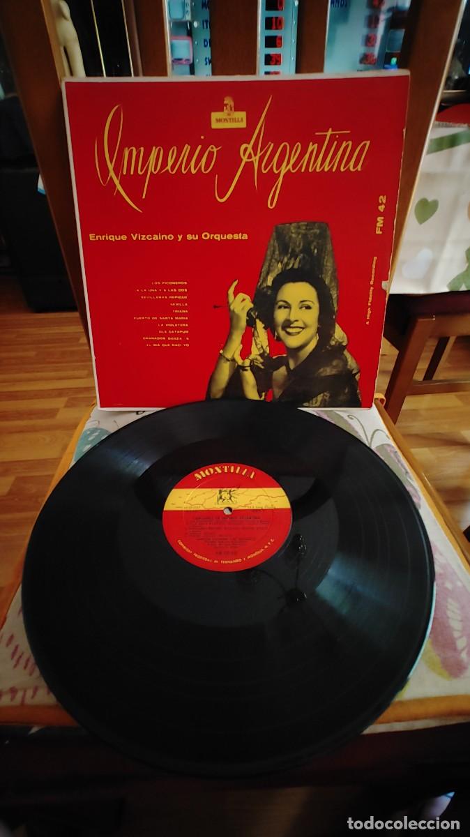 Discos de vinilo: IMPERIO ARGENTINA-LP USA - Foto 1