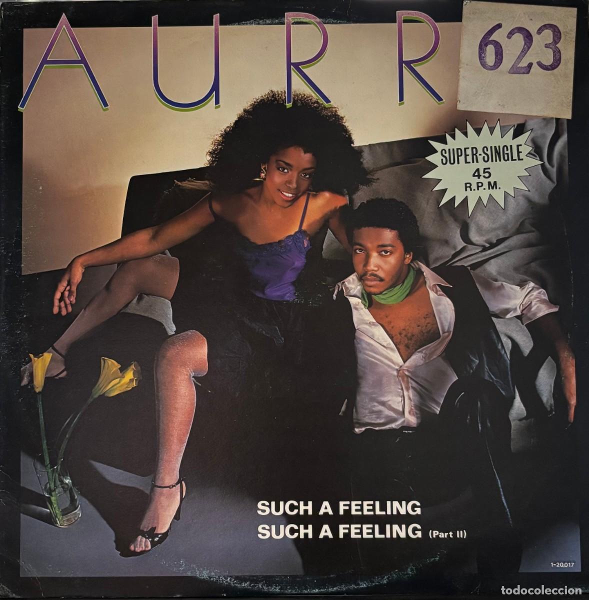 Discos de vinilo: AURRA. SUCH A FEELING. LP-GEXT-590 - Foto 1