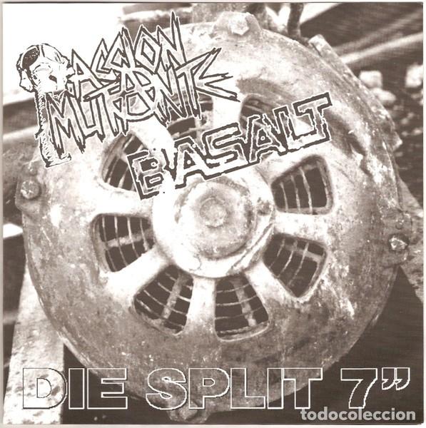 Discos de vinilo: Accion Mutante / Basalt &ndash; Die Split 7&rdquo; - 7&rdquo; - 1998 - Frontcore Records &ndash; Frontcore 06 - Foto 1