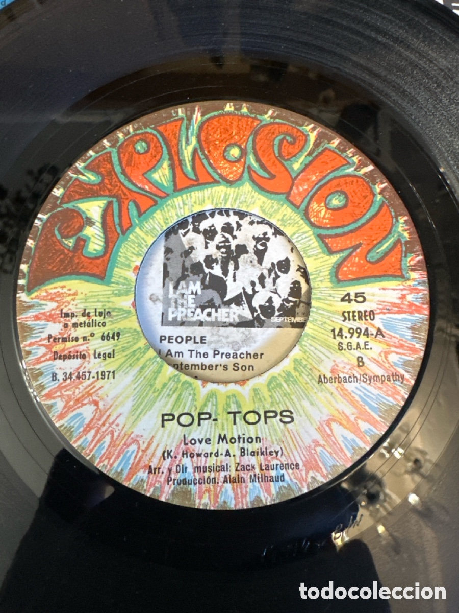 Discos de vinilo: MAMY BLUE - POP-TOPS - Foto 5