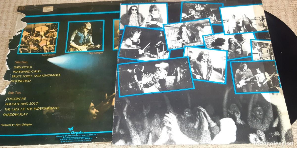 Discos de vinilo: Rory Gallagher - Stage Struck - LP 1980 - Foto 2