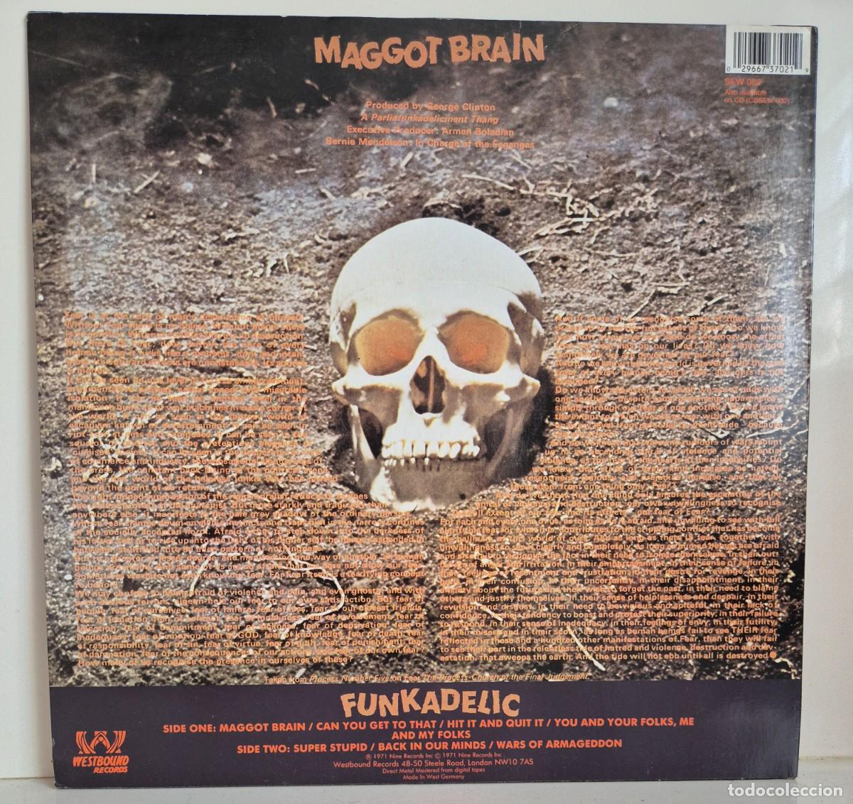 Discos de vinilo: Funkadelic - Maggot brain. LP vinilo - Foto 2