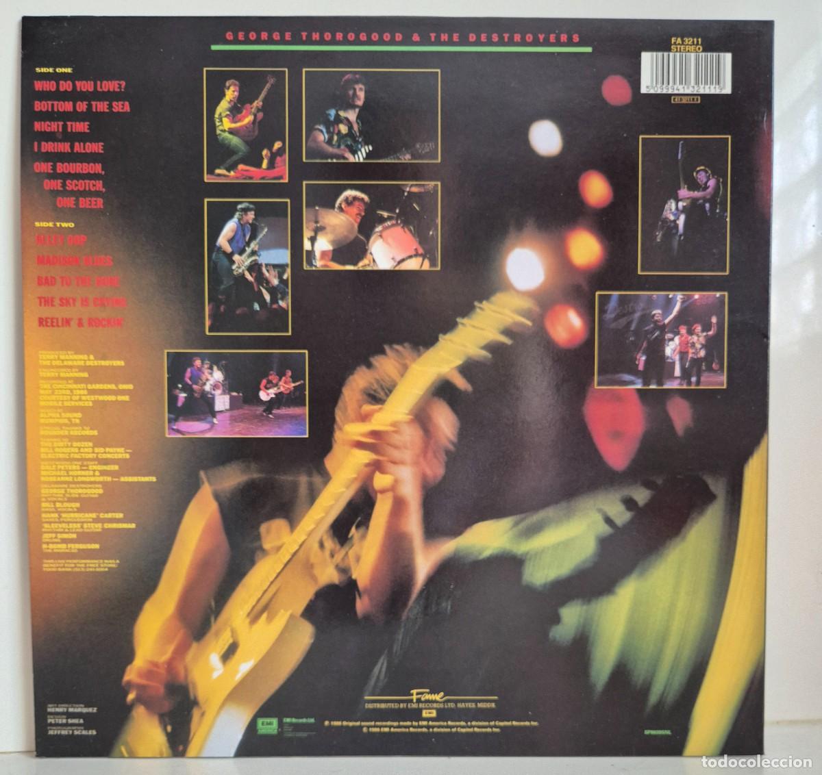 Discos de vinilo: George Thorogood - Live. LP vinilo - Foto 2
