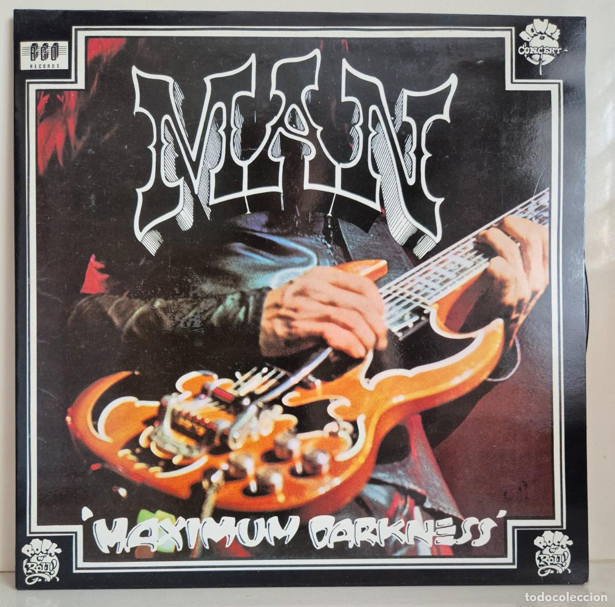 Discos de vinilo: Man - Maximum Darkness. Con John Cipollina. Gatefold LP vinilo - Foto 1