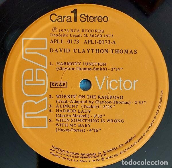 Discos de vinilo: David Clayton-Thomas &ndash; David Clayton-Thomas - Foto 3