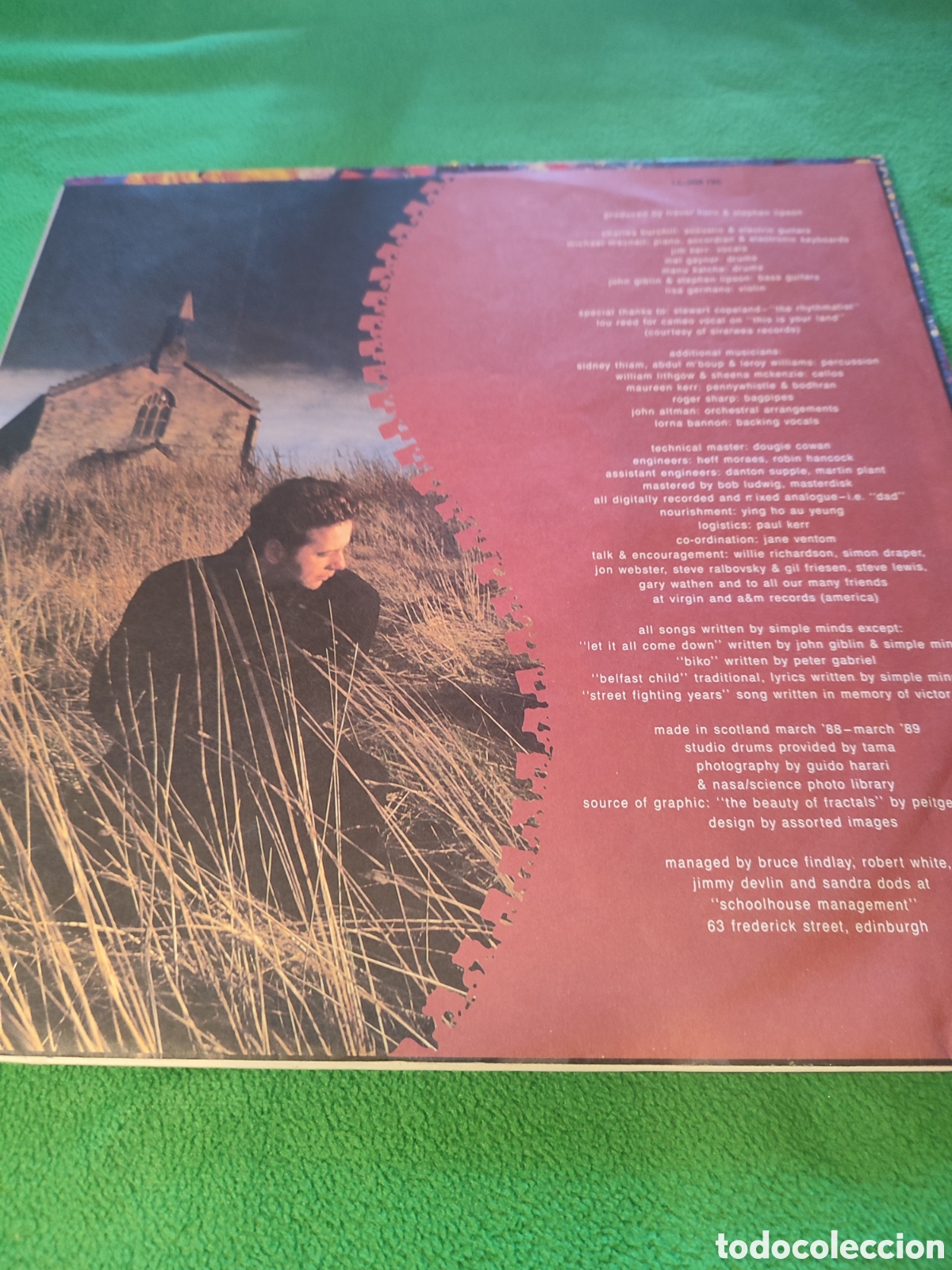 Discos de vinilo: Simple Minds - Streets fighting years - Foto 2