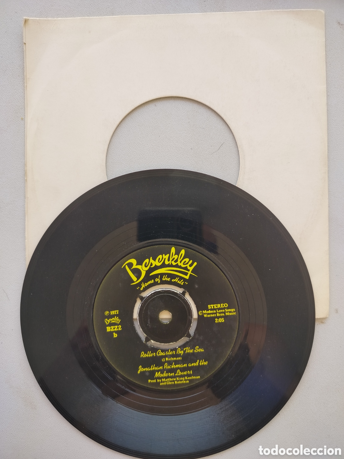 Discos de vinilo: Jonathan Richman Single - Foto 2